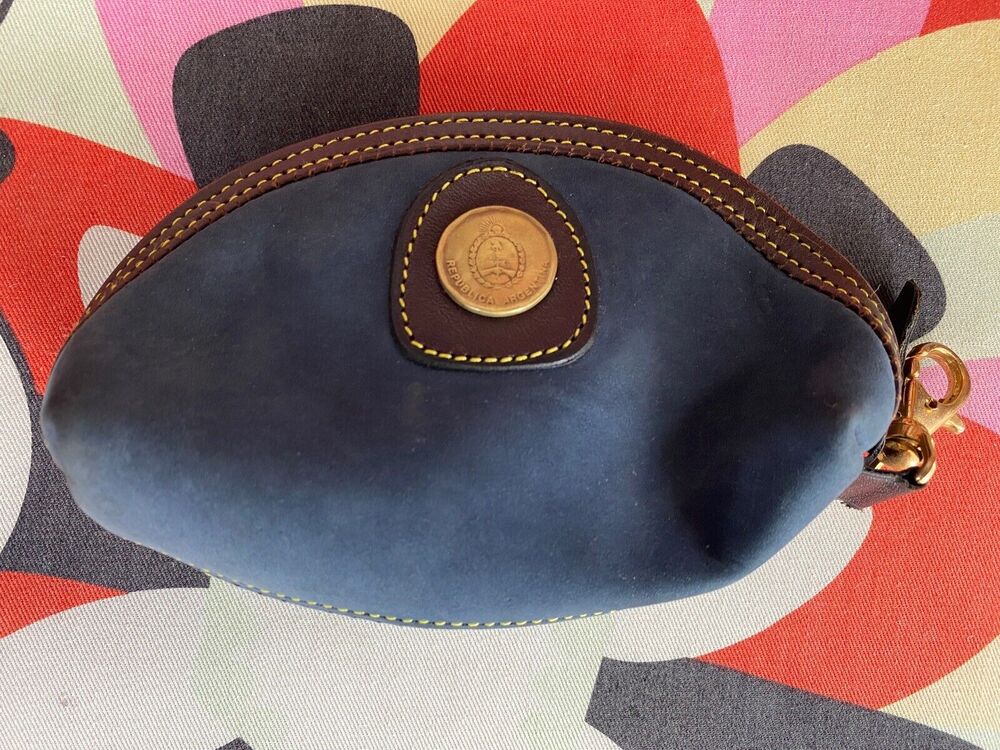 Wallet Handmade coin purse genuine high quality calfskin leather Argentina Made